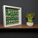 Displayrahmen für LEGO® Minifiguren Serie DFB - Die Mannschaft - Motiv 2 - Ambient