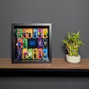 Displayrahmen für LEGO® Minifiguren Serie DC Comics