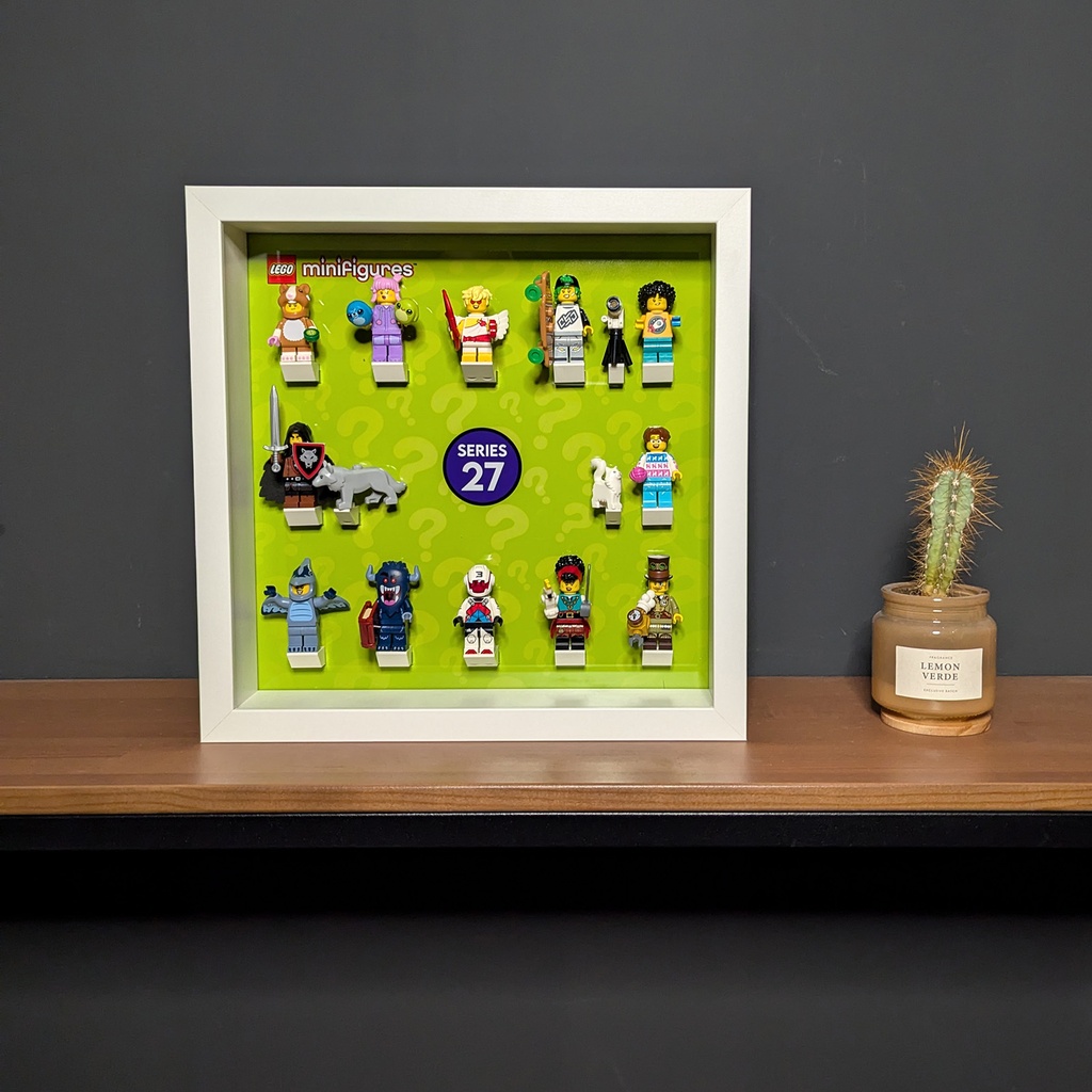 Displayrahmen für LEGO® Minifiguren Serie 27