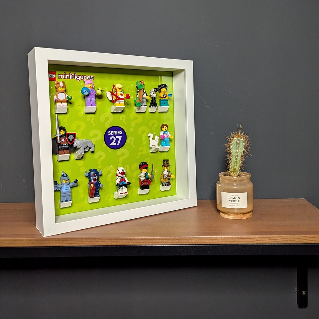 Displayrahmen für LEGO® Minifiguren Serie 27