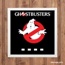Displayrahmen für LEGO® Ghostbusters Minifiguren - Motiv: Logo Classic