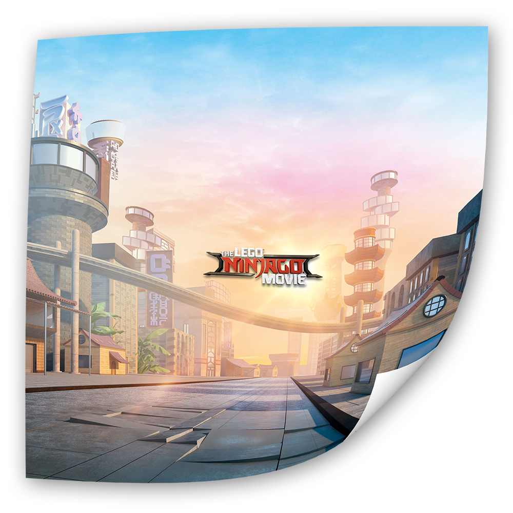 Fotoeinleger - Ninjago Movie - Version 2 (25x25 cm)