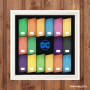 Displayrahmen für LEGO® Minifiguren Serie DC Comics