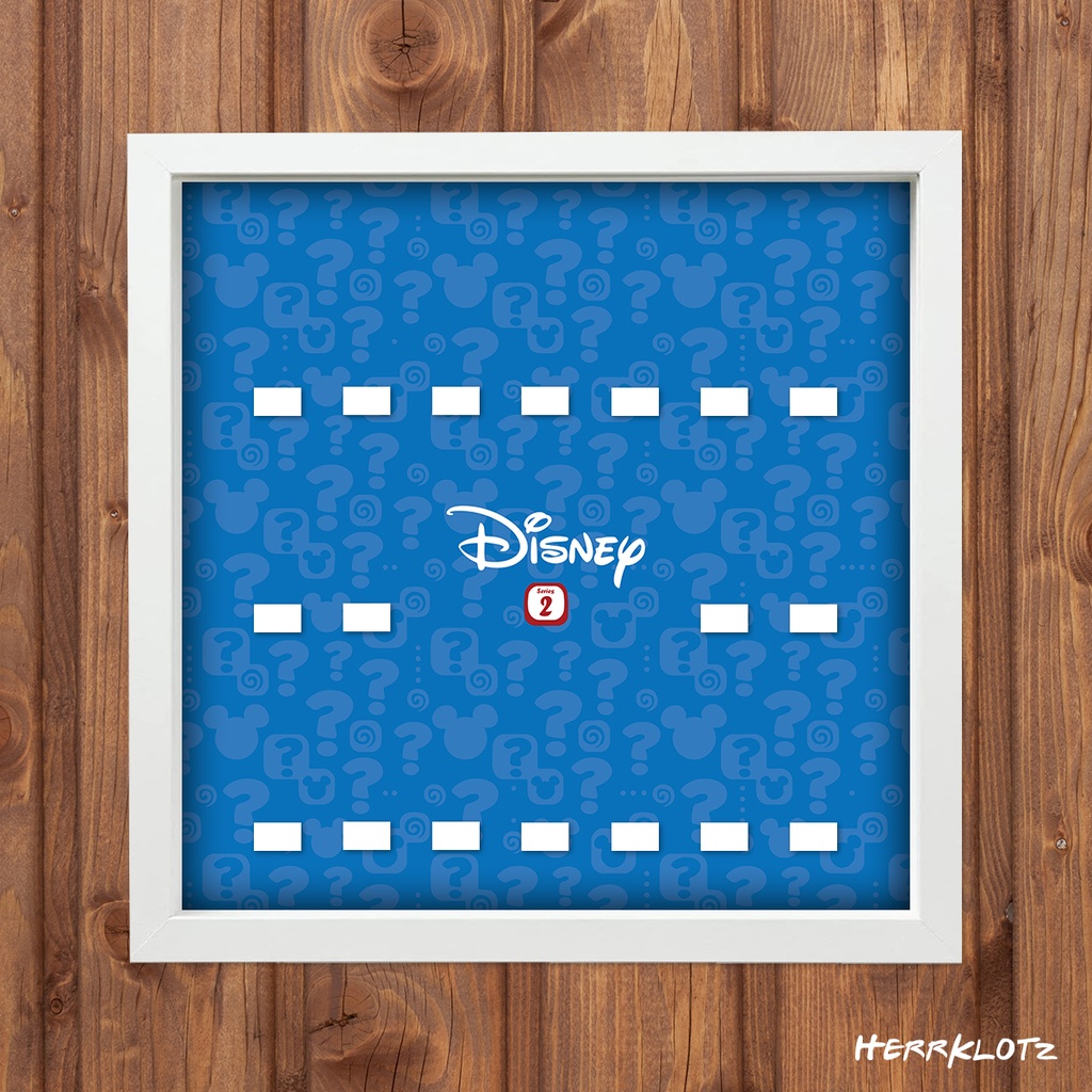 Displayrahmen für LEGO® Minifiguren Serie Disney 2