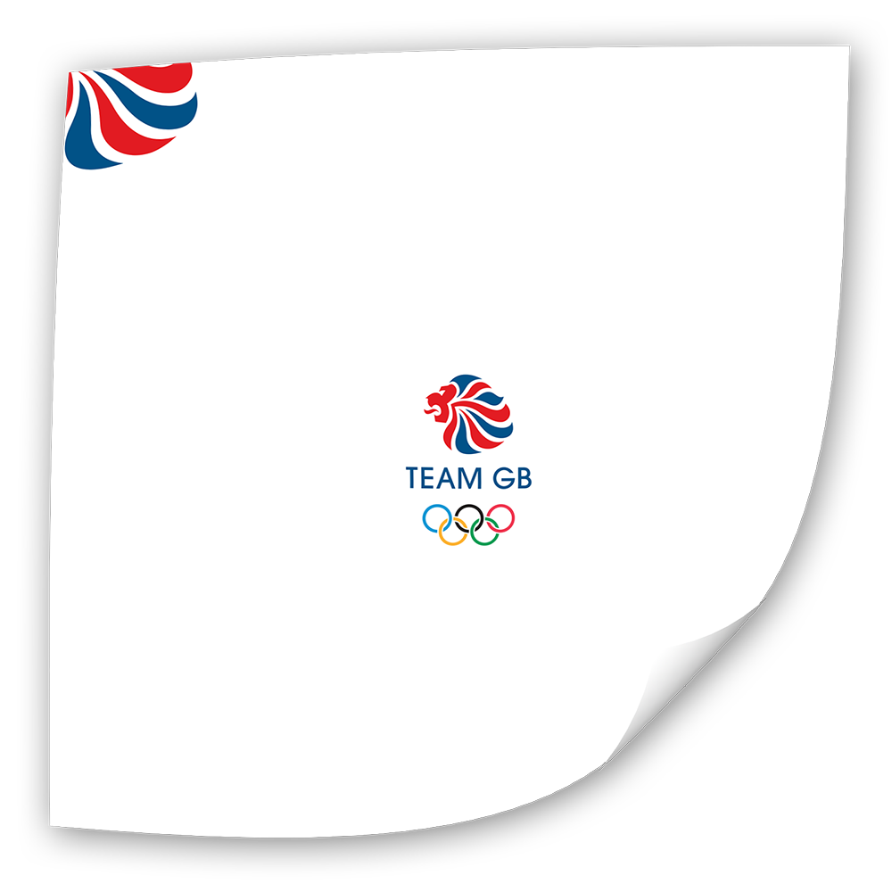 Fotoeinleger -Team GB Minifigure Series (25x25 cm)