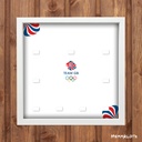 Displayrahmen für LEGO® Team GB Minifiguren