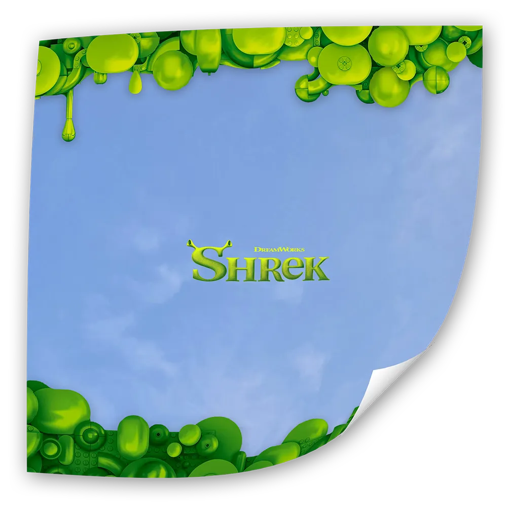Fotoeinleger für Minifiguren Serie Shrek
