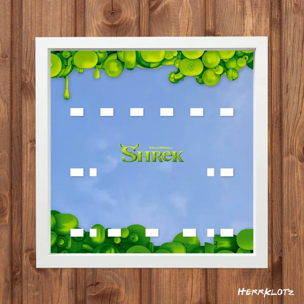 Displayrahmen für LEGO® Minifiguren Serie Shrek